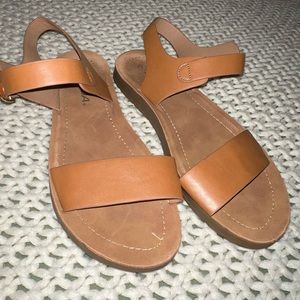 Brown sandals